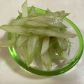 papikun's cooksnap of when they made さっぱり＊酸っぱめ甘酢セロリ.