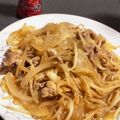 ゅんちゃ's cooksnap of when they made 豚、玉ねぎ、もやし。.