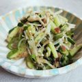 こつぶっち's cooksnap of when they made 混ぜるだけ☆きゅうりとえのきのワサビ和え.