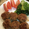 saki1010's cooksnap of when they made 簡単！ひき肉とえのきのひとくちソテー.