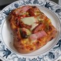 家では般若's cooksnap of when they made 子供と楽しく手作りピザ.