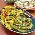 Superlittleboo's cooksnap of when they made めんつゆと寿司酢で「夏野菜の和風マリネ」.