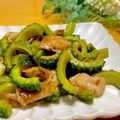 ルパンのかあさん☆彡's cooksnap of when they made ゴーヤと豚バラのアジアン炒め.