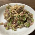 Amerixx's cooksnap of when they made 夏の薬膳料理！鯵のなめろう.
