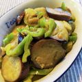 クック8KAIWY☆'s cooksnap of when they made なすとピーマンのおかかポン酢炒め.