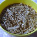 ゆみにゃむ's cooksnap of when they made 自家製！！キムチなめ茸.