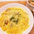 なーなちゃん's cooksnap of when they made たっぷりチーズの♡カレーソースペンネ.