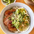 ロシアンティー⭐'s cooksnap of when they made さっぱり☆豚のねぎ塩レモン冷やしうどん.
