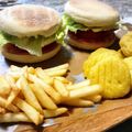 なすのお漬物's cooksnap of when they made イングリッシュマフィンでハンバーガー♪.