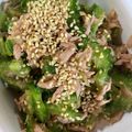 momonaomam's cooksnap of when they made 病み付き☆ゴーヤとツナの和え物.