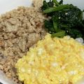 yummy?'s cooksnap of when they made 鶏そぼろの三色そぼろ丼.