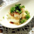inyako's cooksnap of when they made クリームチーズのおかか醤油.