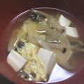 北京パンダ's cooksnap of when they made 卵と豆腐と玉ねぎの簡単優しいスープ♪.