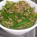 瑠璃728's cooksnap of when they made ピーマン大量消費☆旨い！ゴマじゃこピー☆.