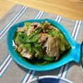 クック7YH7SY☆'s cooksnap of when they made レタスと豚肉の炒めもん.
