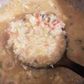 みぃぃいい's cooksnap of when they made 簡単4分！カニかまと玉子の雑炊？おじや.