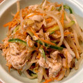 ばたみそーぱん☆'s cooksnap of when they made 豚ともやしの胡麻しょうがあえ.