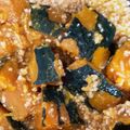 GOGO料理人's cooksnap of when they made ホクホクかぼちゃそぼろ煮.