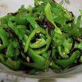 nachichoco's cooksnap of when they made 無限★ピーマン塩昆布.
