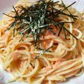 威都樹's cooksnap of when they made 冷製✤和風たらこクリームパスタ.