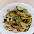 パグカップ's cooksnap of when they made 簡単！美味♪きゅうりとちくわのきんぴら♪.
