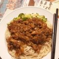 ハナぺちゃです's cooksnap of when they made 野菜たっぷり！ヘルシー★ジャージャー麺.