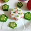 ＊＊ラテ＊＊'s cooksnap of when they made はんぺんとぶぶあられでミニチュアケーキ.