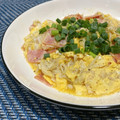 ☆のん☆☆'s cooksnap of when they made えのきとベーコンの卵とじ炒め.