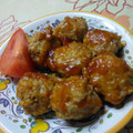 まりゆりひろこ's cooksnap of when they made 揚げない☆わが家のふわふわ肉だんご.
