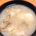 タシー's cooksnap of when they made ＊朝食に＊もずくと豆腐の味噌汁＊.