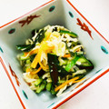 あっこ姉's cooksnap of when they made 切り干し大根とネギわかめのゴマポン和え.