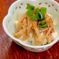 ルぴあ's cooksnap of when they made 簡単な一品【なめたけ冷奴】.
