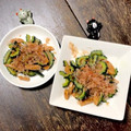 s06007's cooksnap of when they made ゴーヤと魚肉ソーセージ炒め.