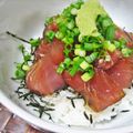 ぽろん５２６'s cooksnap of when they made まぐろ問屋のまかないマグロ丼.