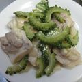 由芽15's cooksnap of when they made 鶏もも肉の塩ソース炒め　お弁当のおかず.
