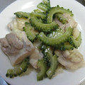 由芽15's cooksnap of when they made 鶏もも肉の塩ソース炒め　お弁当のおかず.