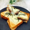 Satoco❋'s cooksnap of when they made 海苔チーぱん.