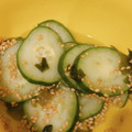 クックS5N2AF☆'s cooksnap of when they made きゅうりとわかめの酢の物.