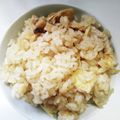 ミロ9607's cooksnap of when they made 油揚げとエリンギと生姜の炊き込みご飯.