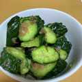 cafe55's cooksnap of when they made 時短☆簡単！胡瓜の梅和え.