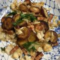 つくもぐ's cooksnap of when they made バター醤油！さつまいものベーコン炒め.