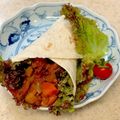 あい♪らんど's cooksnap of when they made 夏野菜のトルティーヤ.