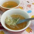 赤い電話's cooksnap of when they made フライパン１つでオニオンスープ.