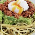 τомоко's cooksnap of when they made 濃厚クリーミー。私のアボカド納豆パスタ.