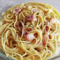 Sevenstar☆'s cooksnap of when they made レンジで簡単！濃厚カルボナーラ！.