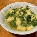 まなポコ's cooksnap of when they made コンソメで！水菜の洋風煮びたし.