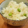 Nakatojias's cooksnap of when they made 真鯛だし塩ご飯♪枝豆入り☆.