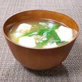 り～たん。's cooksnap of when they made 豆腐とニラの味噌汁.