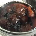 葉月優希's cooksnap of when they made 梅シロップの梅で甘露煮つくります.