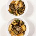 みぽぽ37's cooksnap of when they made ☆茄子ピーマン大葉厚揚げの挽肉味噌炒め☆.